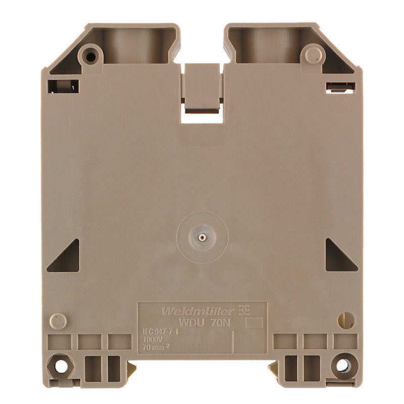 Weidmüller - Durchgangs-Reihenklemme Durchgangsklemme WDU 70N/35 75x20,5x86mm
