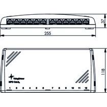Telegärtner - Patchpanel Kupfer Mini-Verteiler Cat6A 100006997 MPD12-HS K apws
