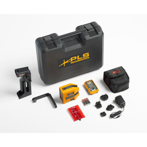 Fluke - Messlaser Lasernivelliergeräte-Kit PLS 180R RBP KIT Kreuzlinien/Punkt,rt