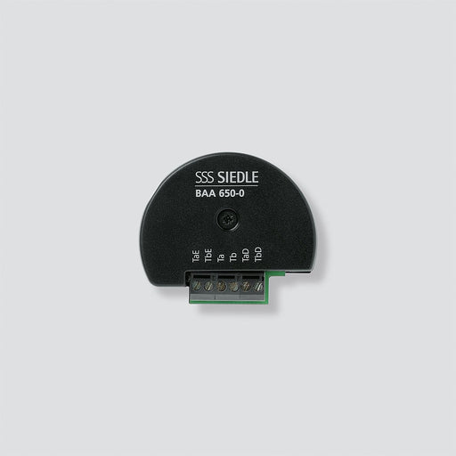 Siedle&Söhne - Zusatzgerät für Türkommunikation Bus-Audio-Auskopplung BAA 650-0