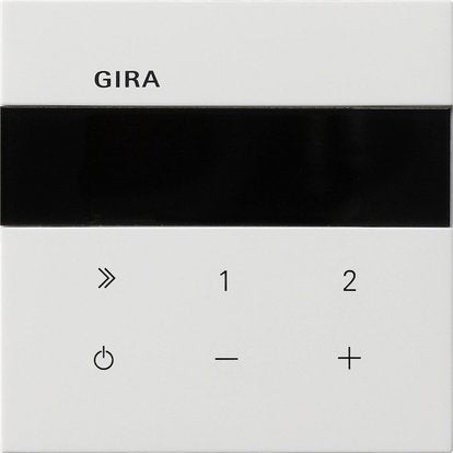Gira - Elektronik-Gerät für Installationsschalterprogramme UP-Radio IP Flächenschalte 2320112 Reinweiß