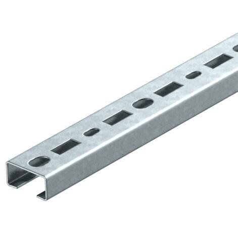 OBO Bettermann - Stiel/Profilschiene Profilschiene CMS3518P1000FT gelocht, SW 16,5mm − 10 Meter