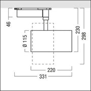 Zumtobel Group - Downlight/Strahler/Flutlicht LED-Strahler V2 L 4400- #60716569 940