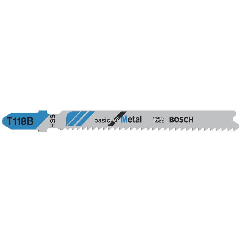 Bosch - Stichsägeblatt T 118 B 2608631014 Basic for Metal