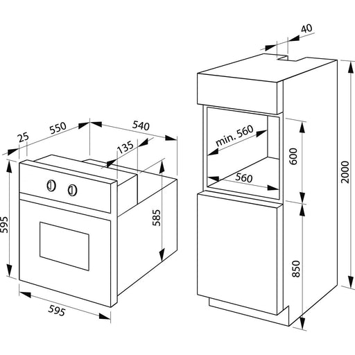 Amica - Backofen EB-Backofen EB 947 610 E FineDesign