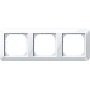 Merten - Abdeckrahmen Rahmen 3f.pws/gl 389319 waage/senkrecht