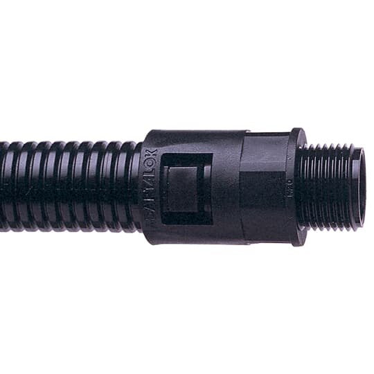 ABB Stotz S&J T&B - Kunststoff-Wellschlauch-Verschraubung Verschraubung gerade AL10/PG7/A/BL PG7 Polyamid − 10 Stück