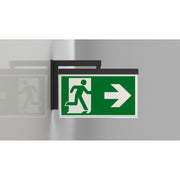 RP-Technik - Sicherheitsleuchte LED-Rettungszeichenleuchte AXRA009ML-AZ ZB + ML, anthrazit
