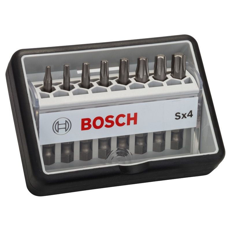 Bosch - Bit-Set 8-tlg. Schrauberbit-Set, 2607002559 Robust Line Sx T