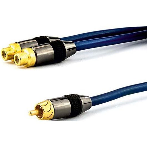 E+P Elektrik - Konfektioniertes A/V-Kabel Cinch-Adapterkabel B 91 G 0,2m,vergold.Kont