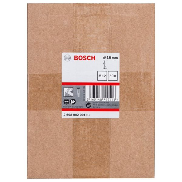 Bosch - Dübelset Dübel 16 mm, 50 Stk. 2608002001