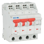 Eaton - Leitungsschutzschalter PLI-C10/3N C 10A, 3p+N Steckkl