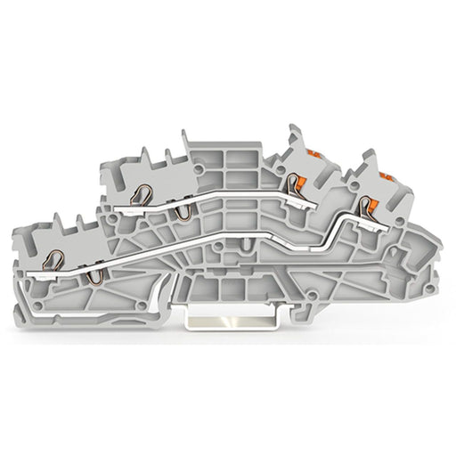 WAGO - Installations-Etagenklemme Installationsetagenklemme 2203-6542 2,5 mm² Hybrid − 50 Stück