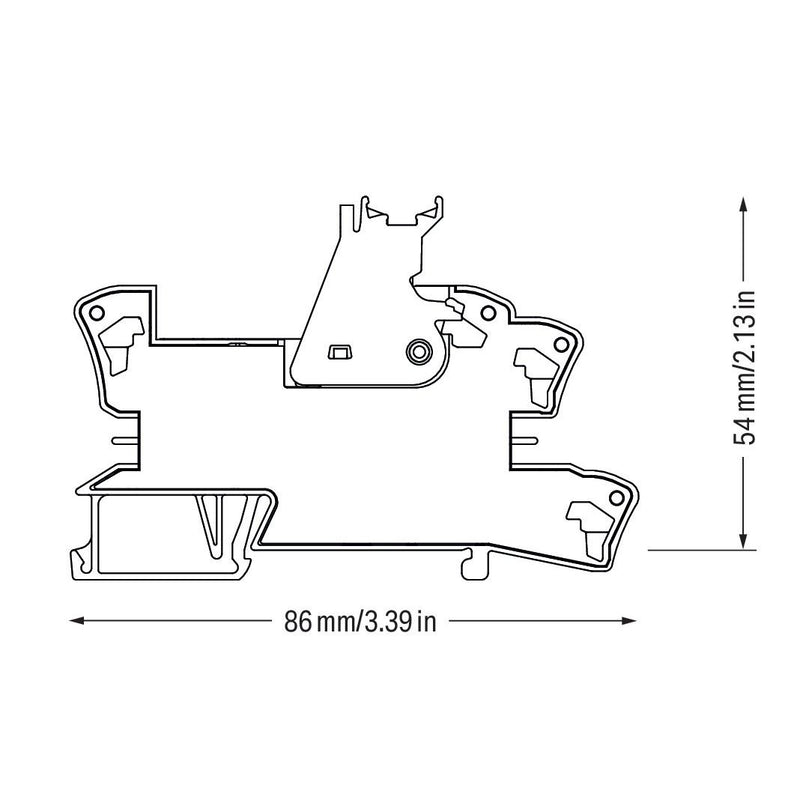 WAGO - Schaltrelais Relaismodul 788-507 AC 115 V