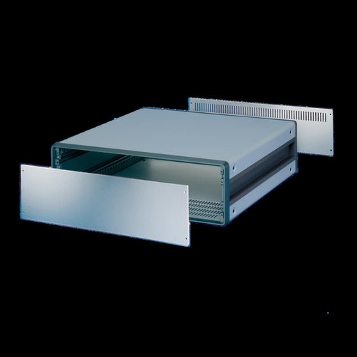 Schroff - Frontplatte für Baugruppe mit Rastermaß 482,6 mm (19 Zoll) Rückwand 30823024 − 3 Stück
