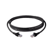 Corning - Patchkabel Kupfer Patchkabel Cat.6A 1m sw CCAAGB-G6002-A010-C0 2xRJ45 S/FTP