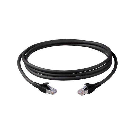Corning - Patchkabel Kupfer Patchkabel Cat.6A 1m sw CCAAGB-G6002-A010-C0 2xRJ45 S/FTP