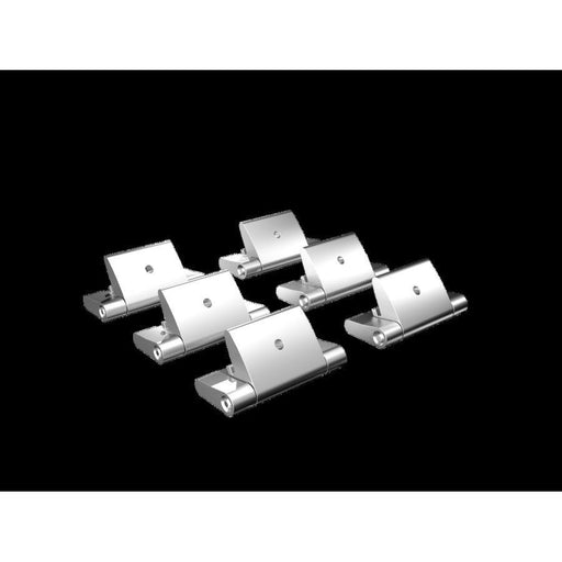 Rittal - Scharnier für Verteilersysteme KX Deckelscharnier KX 1592.220 (VE6) Zink-Druckguss