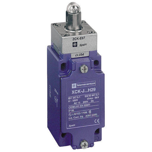 Telemechanique Sensors - Einzelpositionsschalter Positionsschalter XCKJ167 IP66 ÖS m.Rollenst