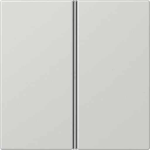 Jung - Abdeckung/Bedienelement für Installationsschalterprogramme Tastensatz 2-fach lgr LS 402 TSA LG komplett