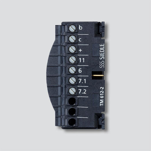 Siedle&Söhne - Zubehör/Ersatzteile für Türkommunikation Klemmblock TM 612-2 Schwarz