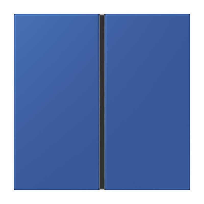 Jung - Abdeckung/Bedienelement für Installationsschalterprogramme Tastensatz 1fach LC 401 TSA 253 bleu outremer 59