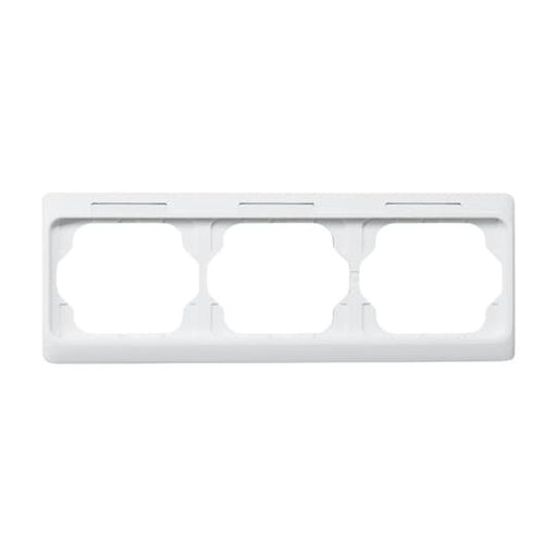 Busch-Jaeger - Abdeckrahmen Rahmen 3-fach 1723 NSKA-24G stws, waager. Sichtf