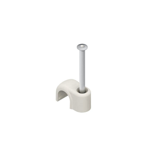 Kleinhuis - Nagelschelle (für Kabel) Rundschelle 11/25GR mit Nagel − 100 Stück