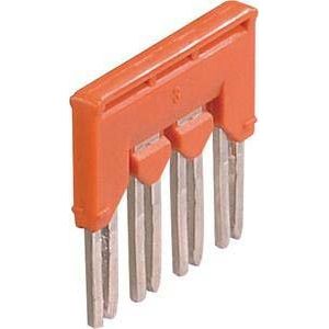 Krüger-Werke - Querverbinder/Brücker für Reihenklemme Querverbinder BJDL5.2-2P orange 2-polig, BJDL − 50 Stück