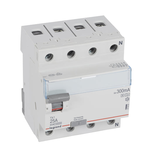 Legrand - Fehlerstrom-Schutzschalter Fehlerstromschutzschalter Legrand 411803 25A, 4-polig, 300mA
