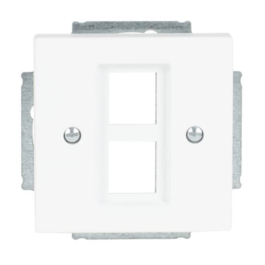 Busch-Jaeger - Einsatz/Abdeckung für Kommunikationstechnik Zentralscheibe stud-ws/mt 2561-02-884 Abdeckung