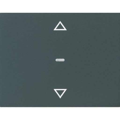 Berker - Abdeckung/Bedienelement für Installationsschalterprogramme Abdeckung Tastsensor-Modul 80961275 1-fach anthrazit