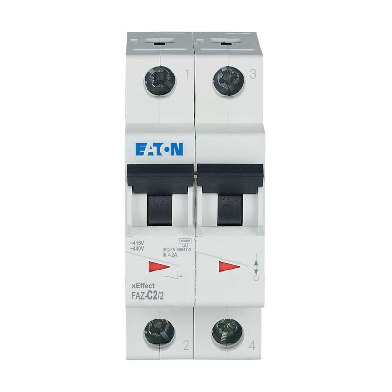 Eaton - Leitungsschutzschalter FAZ-C2/2 C 2A, 2p