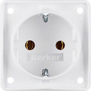 Berker - Steckdose Schuko-Steckd.pws 947782502 m.Steckklemmen
