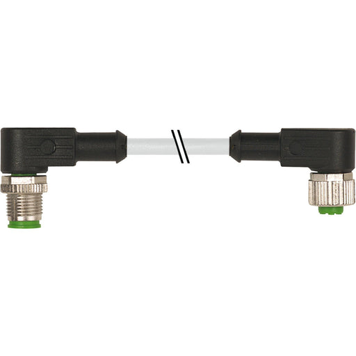 Murrelektronik - Konfektioniertes Sensor-Aktor-Kabel M12 mas.90° / M12 fem.90° 7000-40261-2340100 1,0m, PUR-OB 4x0,34