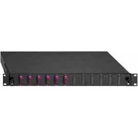 Rutenbeck - Patchpanel LWL BasicLine Spleissbox 2280301060 6xLC-D OM4 erika − 1 Stück