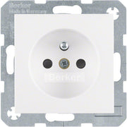 Berker - Steckdose pws/gl 6765768989 m.Schutzkontakt
