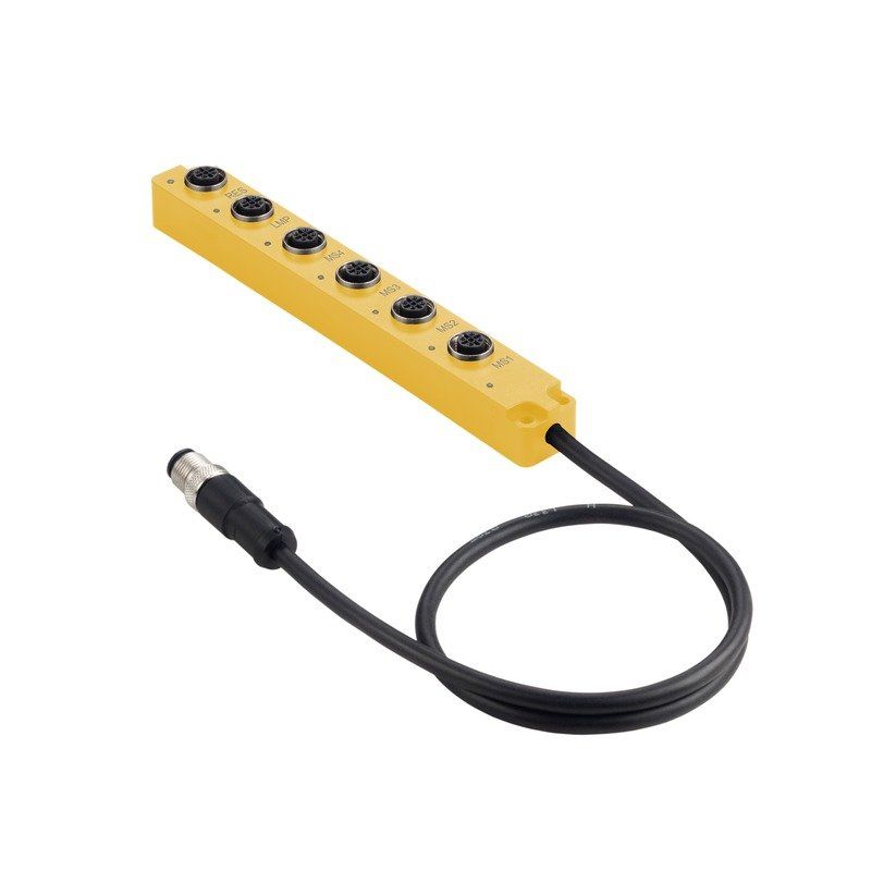 Leuze - Passiver Sensor-/Aktor-Verteiler (mit Leitung) Sensor-Modul AC-SCM7U-BT-L