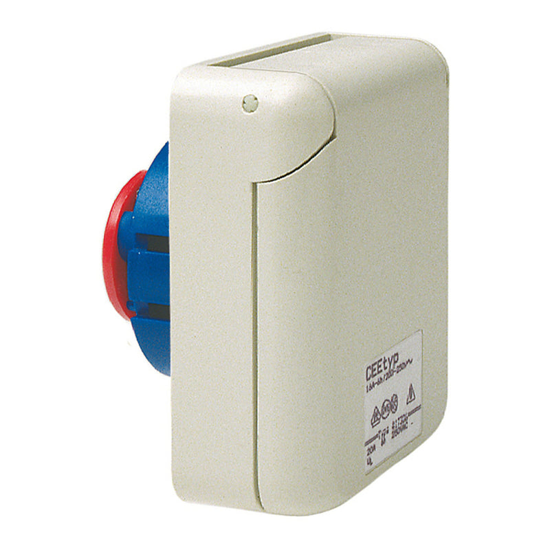 Walther Werke - CEE-Anbausteckdose (IEC 60309) MONDO Anbaudose 16A 417304 3P 110V 4h IP44 − 10 Stück