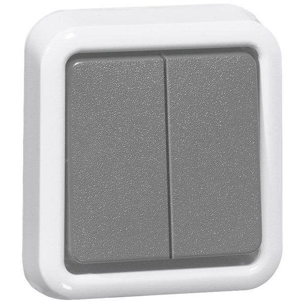 Peha - Installationsschalter Serienschalter D 625 WAB O.D. grau