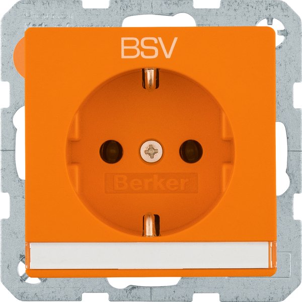 Berker - Steckdose Schuko 47506024 Aufd.BSV,Q.x or samt