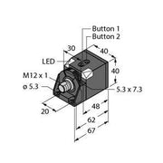 Turck - Ultraschall Taster Ultraschallsensor RU200-CK4 #1610051