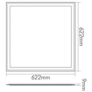 Nobile - Decken-/Wandleuchte LED-Panel 1570461811 DALI