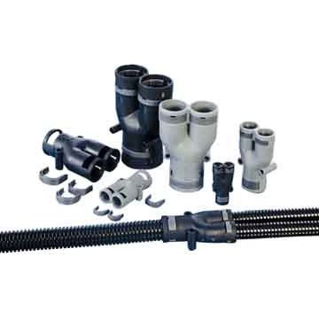 ABB Stotz-Kontakt - Verbinder für Wellschläuche Parallel-Verteiler BVYR-121010 − 20 Stück
