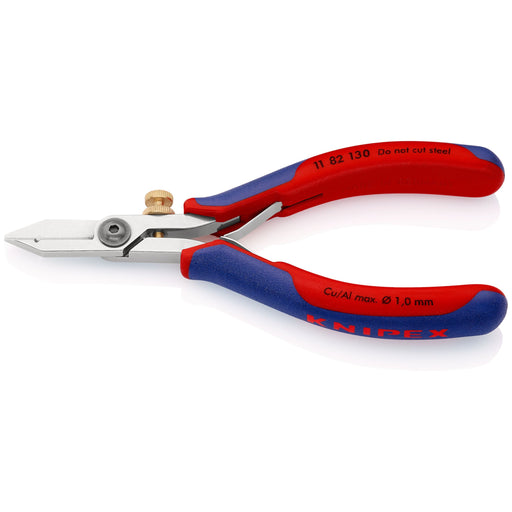 Knipex - Schere Elektronik-Abisolierschere 11 82 130 spiegelpoliert,130mm