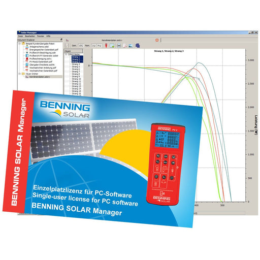 Benning - Zubehör/Ersatzteile für Prüf- und Messgeräte (Elektro) Software 050423 Prüfberichterstell