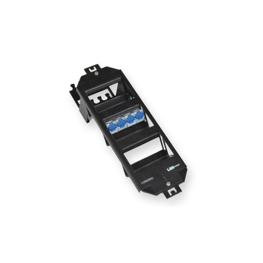 Corning - Patchpanel Kupfer Montageplatte schwarz CAXXSU-01200-C013 f.Ackermann-Bodenta