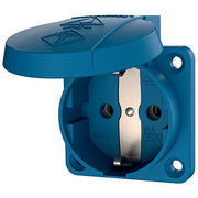 Mennekes - Schutzkontakt-Anbausteckdose Schuko-Anbau-Steckdose 11031 16A,2p+E,230V,bl