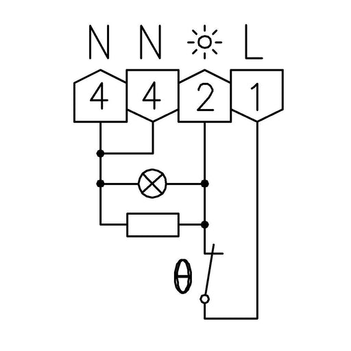 Philips Lighting - Elektrisches Zubehör/Ersatzteile für Leuchten L-Verbinder ZCS750 5C6 CCPI WH innen
