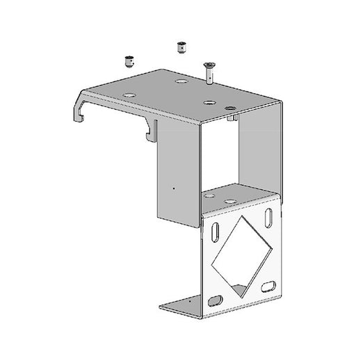 LTS Licht&Leuchten - Mechanisches Zubehör/Ersatzteile für Leuchten Wandhalter LK-Z 060.114 ws